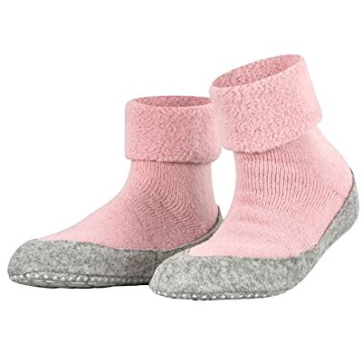 FALKE Dames Stopper sokken Cosyshoe W Hp wol Noppen op de zool 1 paar, Rood Almond Blossom 8449, 37-38 FALKE Dames Stopper sokken Cosyshoe W Hp wol Noppen op de zool 1 paar, Rood Almond Blossom 8449, 37-38