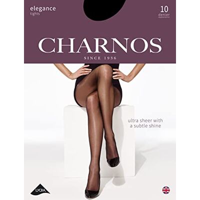 Charnos Dames Elegance 10 Denier Panty Visone Small, Vison, S Charnos Dames Elegance 10 Denier Panty Visone Small, Vison, S