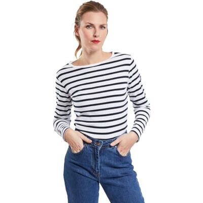 Armor-lux Armor Lux Marinière Crozon dames, meerkleurig (wit/Rich Navy Bi9), 4XL Armor-lux Armor Lux Marinière Crozon dames, meerkleurig (wit/Rich Navy Bi9), 4XL