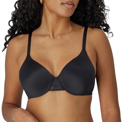 Bali Vrouwen Rond Smoothing Onderdraad BH, Zwart, 80D Bali Vrouwen Rond Smoothing Onderdraad BH, Zwart, 80D