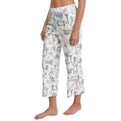 CALIDA dames broek 7/8, Star White, 36-38 CALIDA dames broek 7/8, Star White, 36-38
