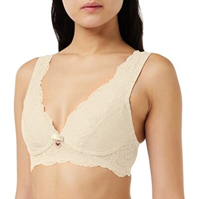 Giorgio Armani Dames Eternal Lace BH voor dames, yoghurt, XL Giorgio Armani Dames Eternal Lace BH voor dames, yoghurt, XL