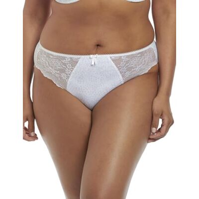Elomi Dames Morgan Stretch Lace Insert Korte wit XXL Elomi Dames Morgan Stretch Lace Insert Korte wit XXL