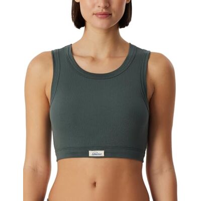 Schiesser Dames Bustier Revival Paula, Donkergroen_182528, 44 Schiesser Dames Bustier Revival Paula, Donkergroen_182528, 44