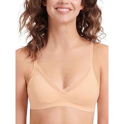 Sloggi Body Adapt Twist Soft BH voor dames, poederoranje, XS Sloggi Body Adapt Twist Soft BH voor dames, poederoranje, XS