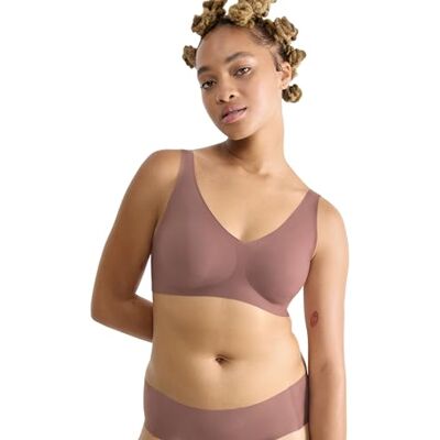 Sloggi Zero Feel 2.0 bralette voor dames, cacao, XXL Sloggi Zero Feel 2.0 bralette voor dames, cacao, XXL