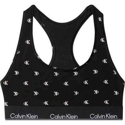 Calvin Vrouwen ongevoerd Bralette LV00QF8493 Bralette, zwart (Diamond Logo Black), XXS Calvin Vrouwen ongevoerd Bralette LV00QF8493 Bralette, zwart (Diamond Logo Black), XXS