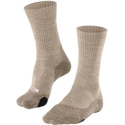 FALKE Dames Wandelsokken TK2 Explore Wool W So wol functioneel materiaal anti-blaar dik 1 paar, Beige Natural 4200, 35-36 FALKE Dames Wandelsokken TK2 Explore Wool W So wol functioneel materiaal anti-blaar dik 1 paar, Beige Natural 4200, 35-36