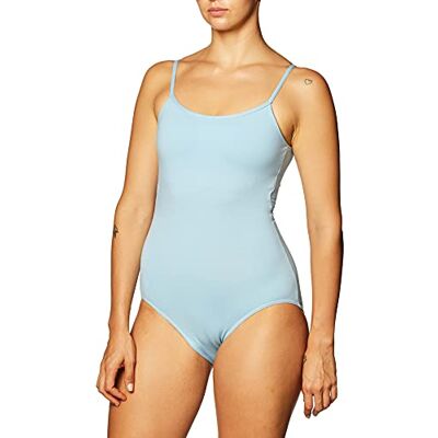 Capezio hemdje, turnpakje met verstelbare bandjes voor dames, Lichtblauw, M Capezio hemdje, turnpakje met verstelbare bandjes voor dames, Lichtblauw, M