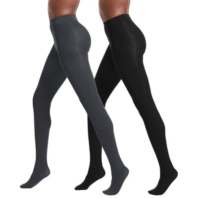no nonsense Super-ondoorzichtige panty voor dames, Zwart/Cobblestone, L no nonsense Super-ondoorzichtige panty voor dames, Zwart/Cobblestone, L