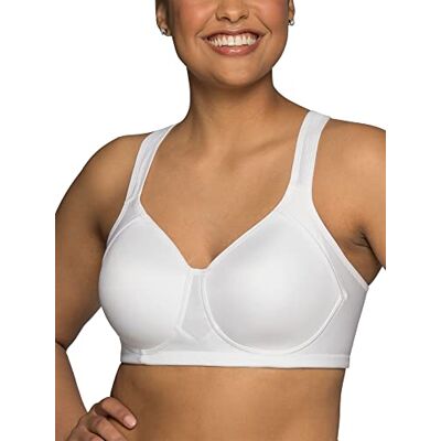 Vanity Fair Medium Impact Convertible sportbeha voor dames, Star White, 80C Vanity Fair Medium Impact Convertible sportbeha voor dames, Star White, 80C