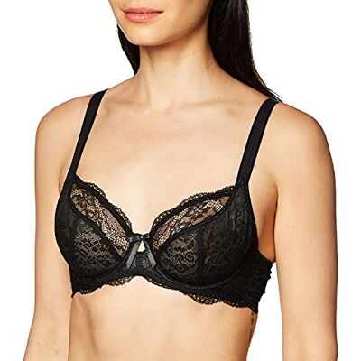 FREYA Fancies Underwire Plunge BH voor dames, Zwart, 65G FREYA Fancies Underwire Plunge BH voor dames, Zwart, 65G