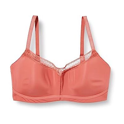 Sloggi S by Dames Subtle Soft Bra BH, Candid Orange, XS Plus Sloggi S by Dames Subtle Soft Bra BH, Candid Orange, XS Plus