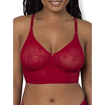 Smart & Sexy Bralette BH, No No Red (Gladde kant), Large Smart & Sexy Bralette BH, No No Red (Gladde kant), Large