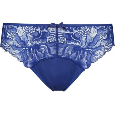 DIM Generous Essential Damesslip, kant, 1 stuk, Blauw, XS DIM Generous Essential Damesslip, kant, 1 stuk, Blauw, XS