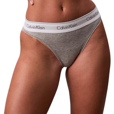 Calvin Dames HIGH LEG BIKINI LV00QF8462 Bikini, Grijs (Grey Heather), M, Grijs (Grey Heather), M Calvin Dames HIGH LEG BIKINI LV00QF8462 Bikini, Grijs (Grey Heather), M, Grijs (Grey Heather), M