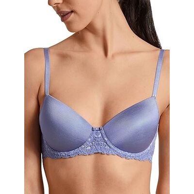 CALIDA Sensual Secrets T-shirt-beha voor dames, soepele, zachte cup, valt niet af, verstelbare bandjes, Provence Blue, 70B CALIDA Sensual Secrets T-shirt-beha voor dames, soepele, zachte cup, valt niet af, verstelbare bandjes, Provence Blue, 70B
