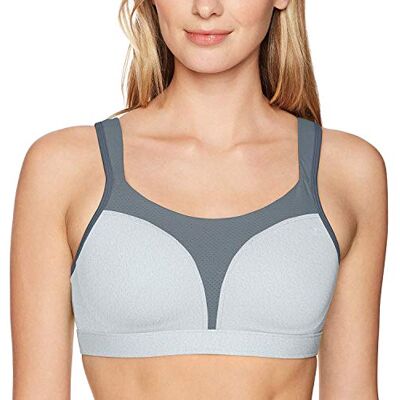 Champion Sportbeha voor dames, spotcomfort, maximale ondersteuning, impactvolle sportbeha voor dames, Oxford Heather/Medium Grijs, 85C Champion Sportbeha voor dames, spotcomfort, maximale ondersteuning, impactvolle sportbeha voor dames, Oxford Heather/Medium Grijs, 85C
