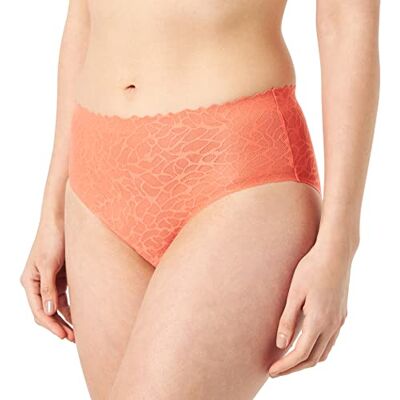 Sloggi Dames Zero Feel Lace 2.0 High Waist Hikini/Tai, Watermelon, S Sloggi Dames Zero Feel Lace 2.0 High Waist Hikini/Tai, Watermelon, S
