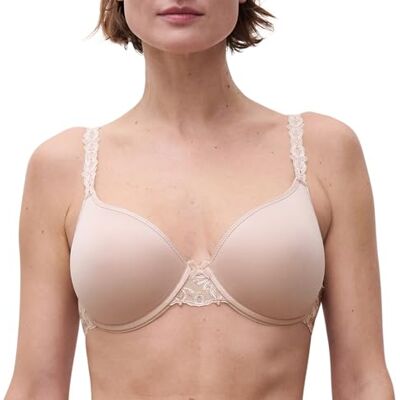 Chantelle dames Champs Elysees T-shirt beha, Dune, 70C Chantelle dames Champs Elysees T-shirt beha, Dune, 70C
