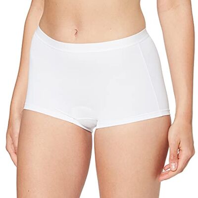 Sloggi Sensual Fresh Sho Slip voor dames, wit, 44 Sloggi Sensual Fresh Sho Slip voor dames, wit, 44