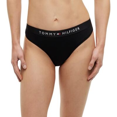 Tommy Hilfiger Damesstring-tanga, Zwart (zwart), M Tommy Hilfiger Damesstring-tanga, Zwart (zwart), M