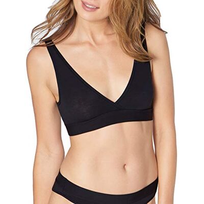 Sloggi GO Allround Bralette Bralette voor dames, zwart, Eén maat Sloggi GO Allround Bralette Bralette voor dames, zwart, Eén maat