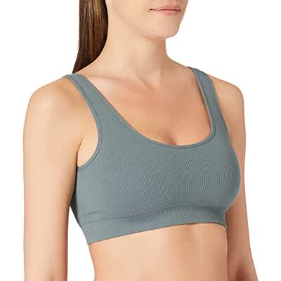 DORINA Damestop, rond gebreid, flo, Groen, XL DORINA Damestop, rond gebreid, flo, Groen, XL