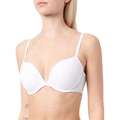 Calvin PUSH UP PLUNGE voor dames, wit, 34C, Wit, 34 EU Calvin PUSH UP PLUNGE voor dames, wit, 34C, Wit, 34 EU