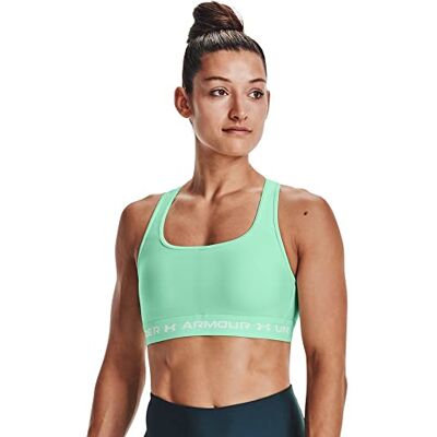 UNDER ARMOUR Womens Crossback Medium Impact Sportbeha UNDER ARMOUR Womens Crossback Medium Impact Sportbeha