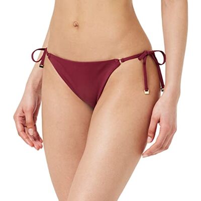 Calvin Dames String Side Tie, Deep Cranberry, L, DEEP CRANBERRY, L Calvin Dames String Side Tie, Deep Cranberry, L, DEEP CRANBERRY, L