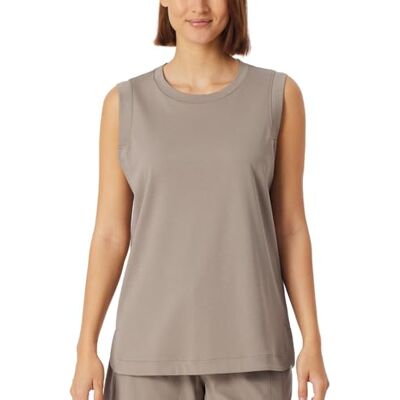 Schiesser Dames Tanktop-Mix Relax Pyjama Top, Clay_182587, 46, Clay_182587, 46 Schiesser Dames Tanktop-Mix Relax Pyjama Top, Clay_182587, 46, Clay_182587, 46