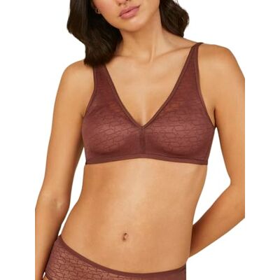 Triumph Dames Signature Sheer P Ex Bra, Decadent Chocolate, 75B Triumph Dames Signature Sheer P Ex Bra, Decadent Chocolate, 75B