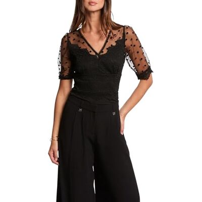 Morgan Bodysuit, Zwart M, S Morgan Bodysuit, Zwart M, S