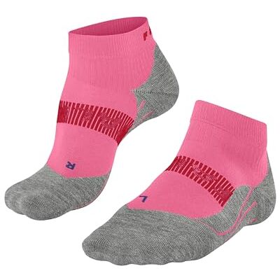FALKE Dames Hardloopsokken RU4 Endurance Cool Short W Sso functioneel materiaal anti-blaar 1 paar, Roze Fuchsia 8554, 37-38 FALKE Dames Hardloopsokken RU4 Endurance Cool Short W Sso functioneel materiaal anti-blaar 1 paar, Roze Fuchsia 8554, 37-38