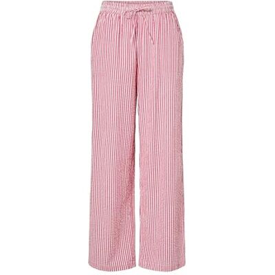 PIECES Pcsally Hw Loose String Pant WVN Noos, goji berry, S PIECES Pcsally Hw Loose String Pant WVN Noos, goji berry, S