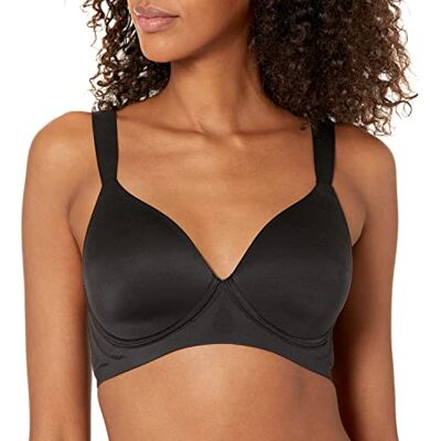 Bali Dames Comfort Revolution Draadloze Soft Touch Ultieme Draadloze Ondersteuning BH, Zwart, M Bali Dames Comfort Revolution Draadloze Soft Touch Ultieme Draadloze Ondersteuning BH, Zwart, M