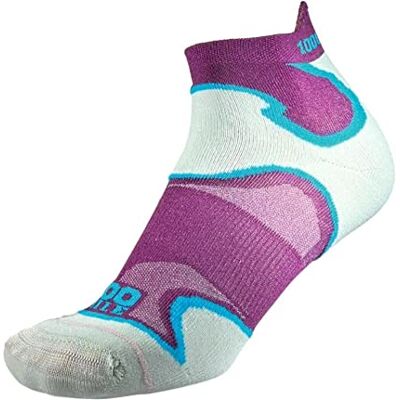 1000 Mile Dames 2023mlm sokken, paars/ijsvogel, M EU 1000 Mile Dames 2023mlm sokken, paars/ijsvogel, M EU