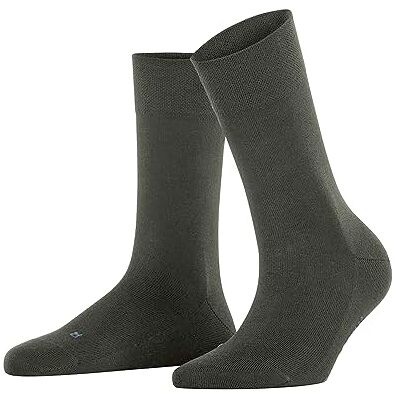 FALKE Dames Sokken Sensitive New York W So lyocell met comfort tailleband 1 paar, Groen Military 7826, 35-38 FALKE Dames Sokken Sensitive New York W So lyocell met comfort tailleband 1 paar, Groen Military 7826, 35-38