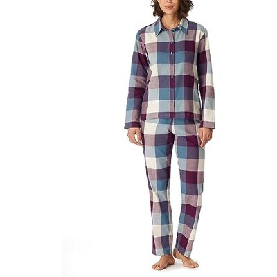 Schiesser Damespyjama met lange mouwen katoen Selected Premium, meerkleurig 2, 46 grote maten Schiesser Damespyjama met lange mouwen katoen Selected Premium, meerkleurig 2, 46 grote maten