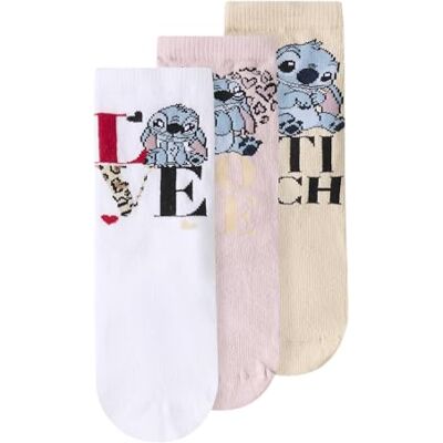 Name it Meisjes Nmfjane Stitch 3P Sock Wdi (3-pack), Peyote, 25-27 Name it Meisjes Nmfjane Stitch 3P Sock Wdi (3-pack), Peyote, 25-27