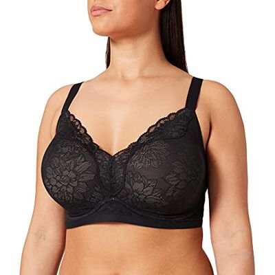 Triumph dames Ongevoerde beha Fit Smart P01 Ex, Zwart, 85 Triumph dames Ongevoerde beha Fit Smart P01 Ex, Zwart, 85