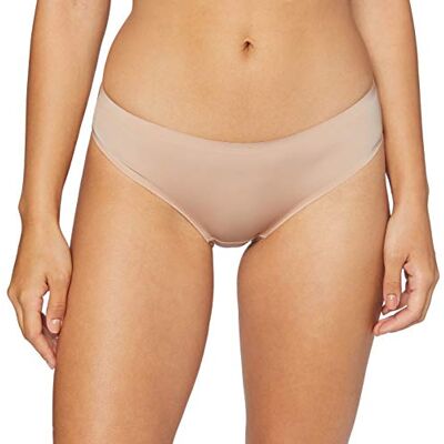 DIM 1 x slipje, naadloos, onzichtbaar, beige, L DIM 1 x slipje, naadloos, onzichtbaar, beige, L
