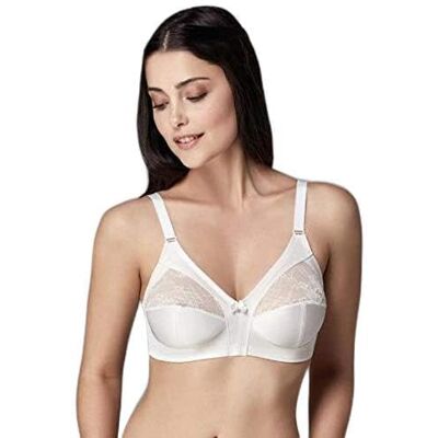 Dagi Dames Cupless Non-Wired Minimiser BH, ecru, 85D Dagi Dames Cupless Non-Wired Minimiser BH, ecru, 85D