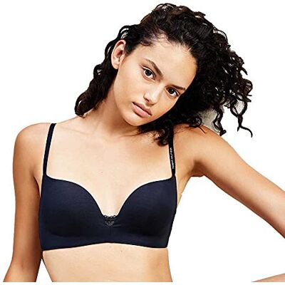 Tommy Hilfiger Dames BH Wireless Push-Up zonder beugel, Desert Sky, 75D Tommy Hilfiger Dames BH Wireless Push-Up zonder beugel, Desert Sky, 75D