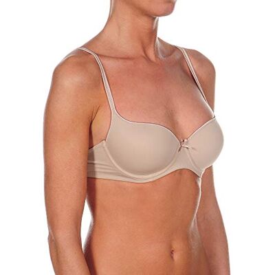 Selene Dames Carolin BH met cups van schuimstof, met beugels, zand, DE 75B (FR 90B), zand, 75B Selene Dames Carolin BH met cups van schuimstof, met beugels, zand, DE 75B (FR 90B), zand, 75B