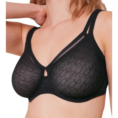 Triumph dames beha Signature Sheer W01 Ex, Zwart, 65D Triumph dames beha Signature Sheer W01 Ex, Zwart, 65D