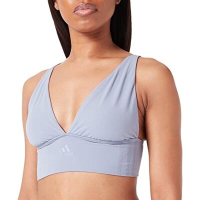 adidas Longline beha voor dames, grijsblauw, XS adidas Longline beha voor dames, grijsblauw, XS