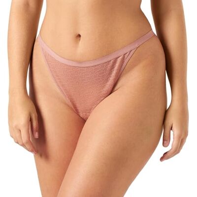 Triumph Signature Sheer String Slips voor dames, Geroosterde amandel, 12 Triumph Signature Sheer String Slips voor dames, Geroosterde amandel, 12