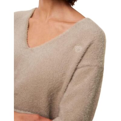 Triumph Smart Thermische V-hals Sweater X dames pyjama-top Triumph Smart Thermische V-hals Sweater X dames pyjama-top